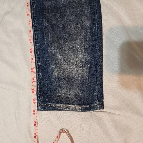 Seven7 High-Rise Skinny Jeans SN16661 – Silver Metallic Foil - Picture 9 of 9